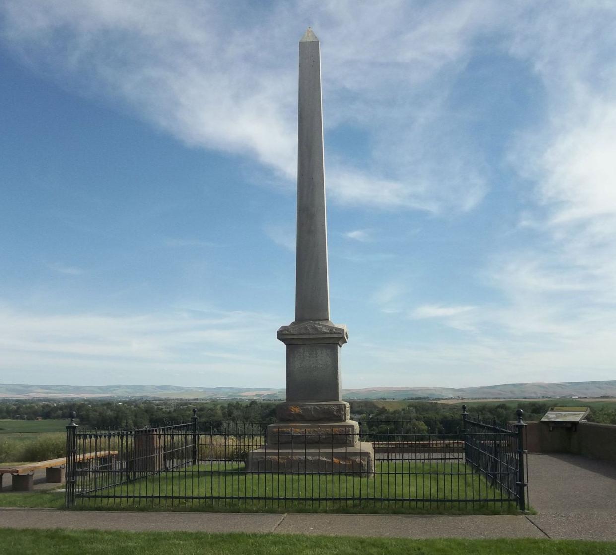 Monument to Marcus and Narcissa Whitman (WA)